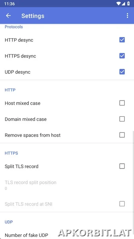 ByeByeDPI скриншот 5