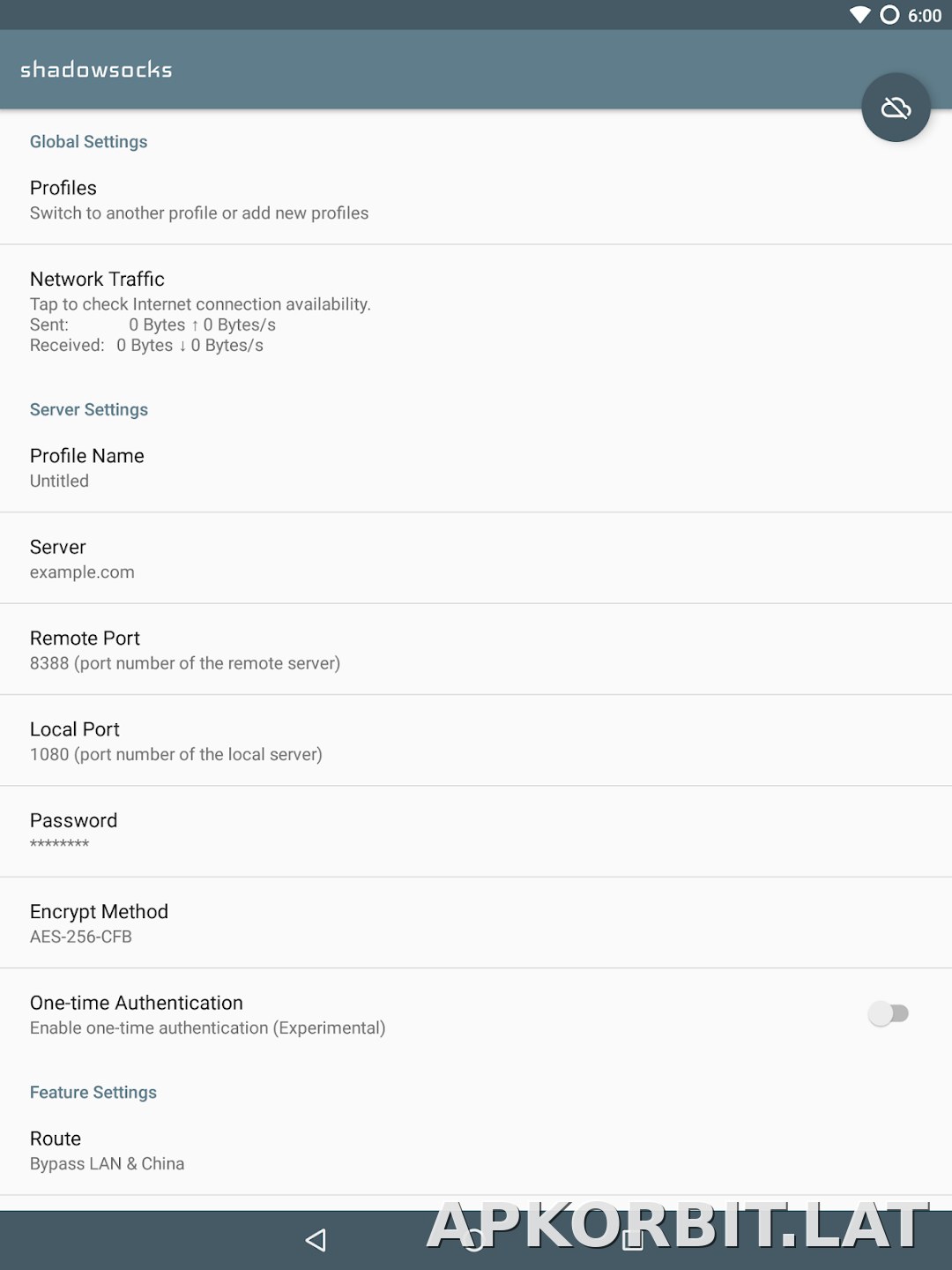 Shadowsocks скриншот 5