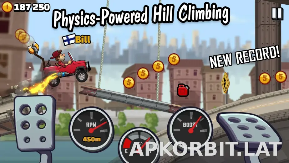 Hill Climb Racing 2 скриншот 6
